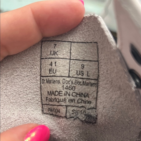 Dr. Martens Women's White Combat Boots - Picture 3 of 8